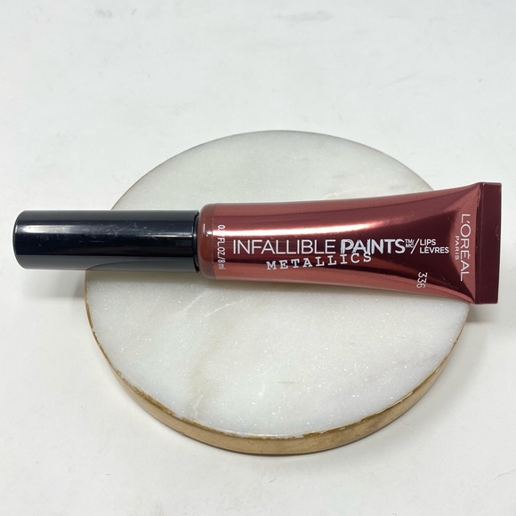 L'Oreal Other - FREE WITH BUNDLE NEW L'oreal Infallible Paints Metallics Lip Color Shade 336
